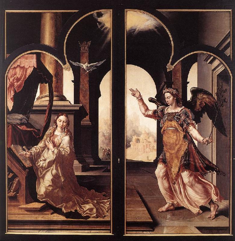 HEEMSKERCK, Maerten van Annunciation sg china oil painting image